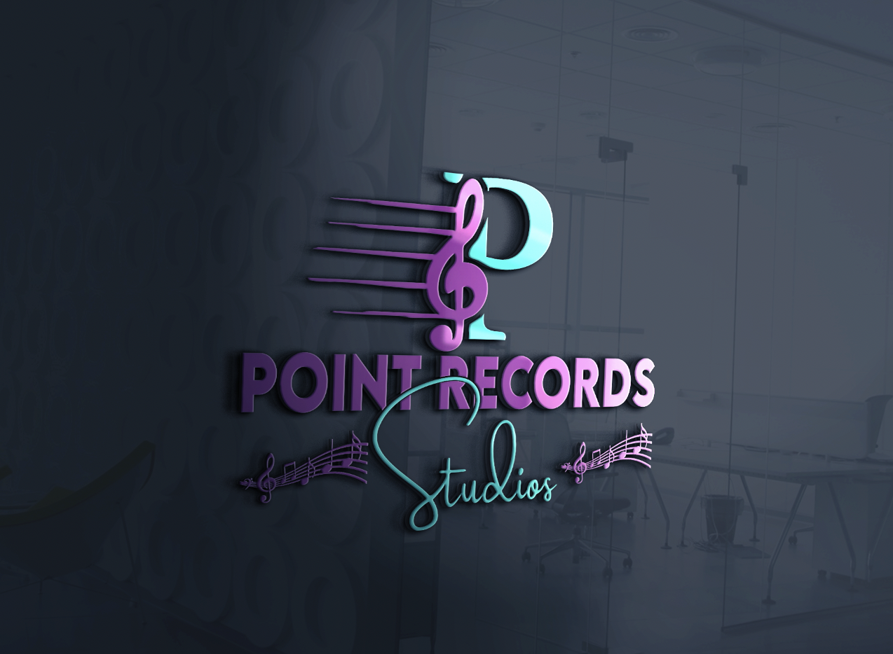 POINT RECORDS STUDIO LOGO ÇALIŞMASI