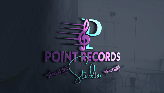 POINT RECORDS STUDIO LOGO ÇALIŞMASI